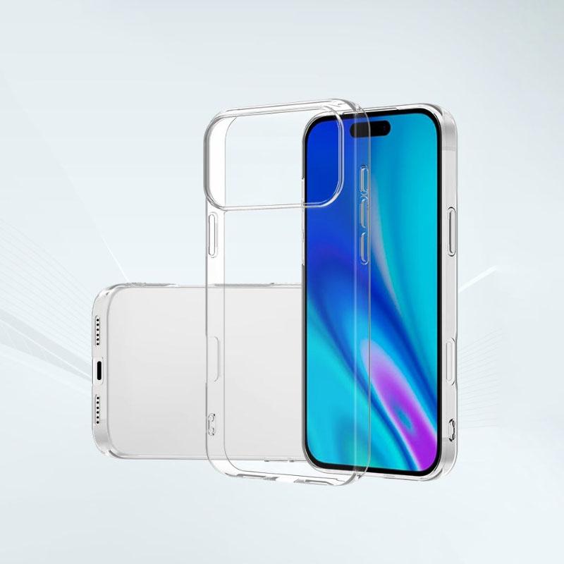 

Новый силиконовый мягкий чехол для iPhone 17 Pro Max iPhone17 Air Ультратонкая прозрачная задняя крышка для iPhone17ProMax 17Pro 17Air Тонкий чехол iPhone17