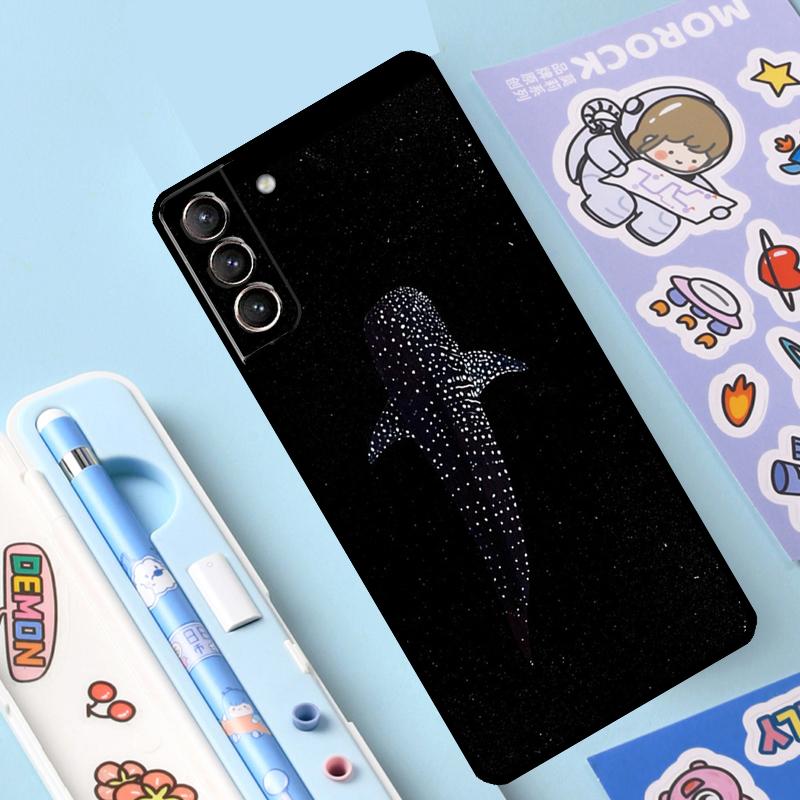 Ocean Whale Shark Animal Case For Samsung Galaxy S23 S22 S21 Ultra S20 FE S9 S10 Note 10 Plus Note 20 Ultra Full Cover