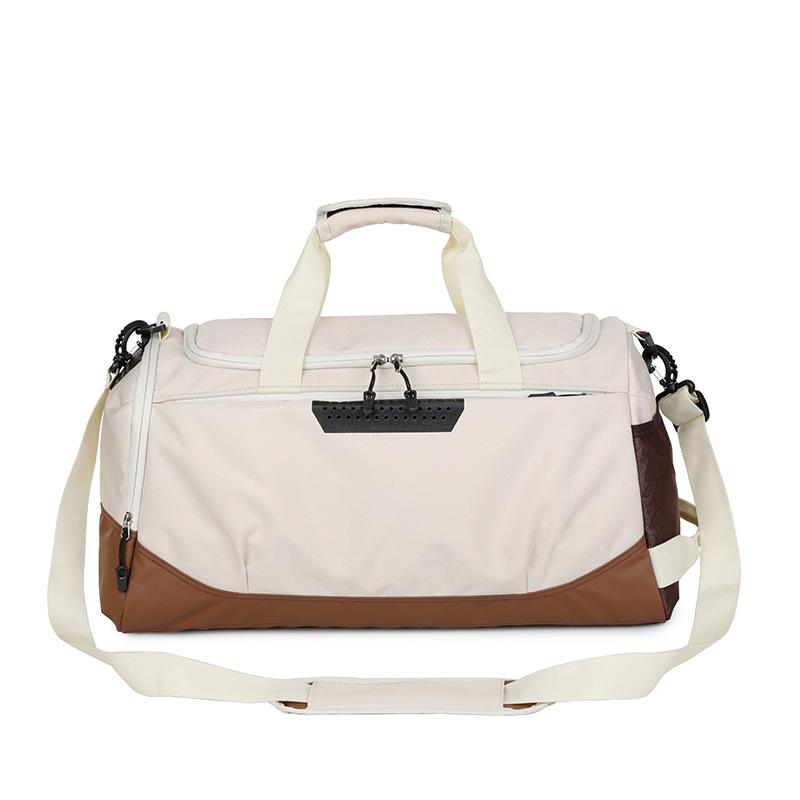 Large Capacity Crossbody Bag Travel Bag Gym Bag Sports Luggage Bag Waterproof Wet and Dry Separate Belt Shoe Position