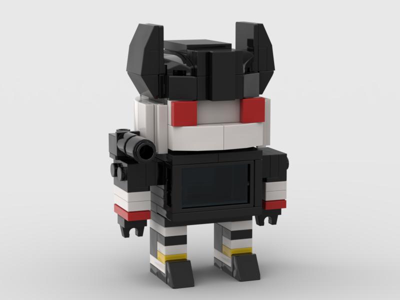 *Transform Auto Robot Brickheadz * Star Scream Jazz Prime DIY Enlighten MOC Block Brick set,Compatible With