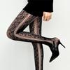 Women Sexy Hollowed Stockings Flowers Elasticity Lolita Fishnet Tights Erotic Lingerie Bottom Pantyhose Thigh Mesh Lace Stocking