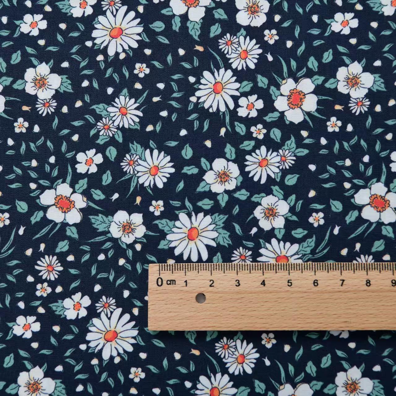 145cm Width 40s Poplin 100% Cotton Fabric, Pure Cotton Cloth for Shirts, Dresses
