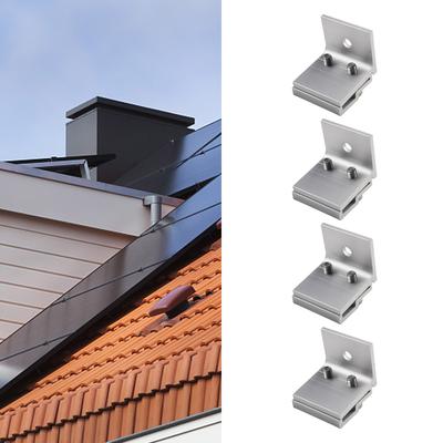 1/4 Stück Stehfalzklammer 45x52mm Aluminiumlegierung Austauschbares Zubehör