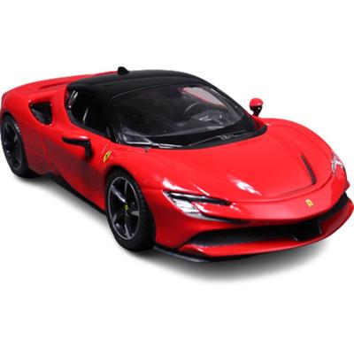 Μπράγκο 1:24 Ferrari Stradale SF90 Αυτοκίνητο Diecast, Κόκκινο, 1 Τεμάχιο