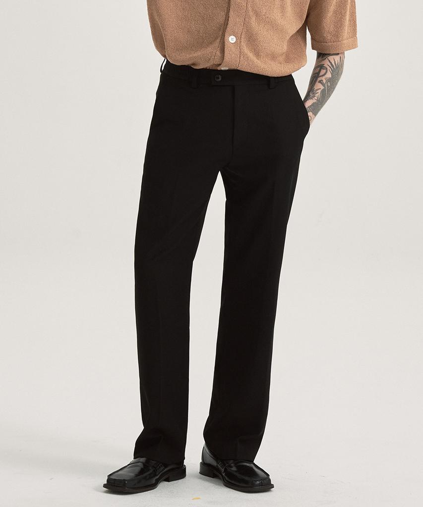 P.IN.O 9080 Slim Wide Slacks - Beige