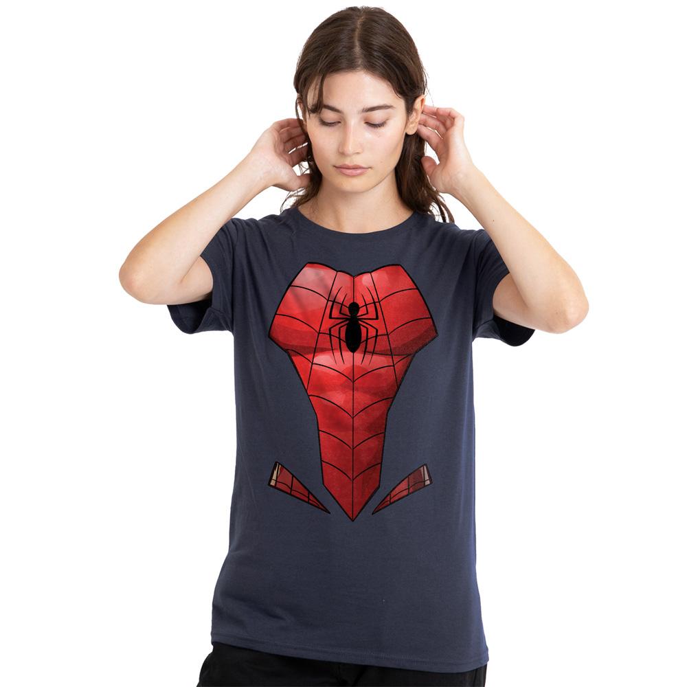 Spider-Man Womens/Ladies Costume T-Shirt