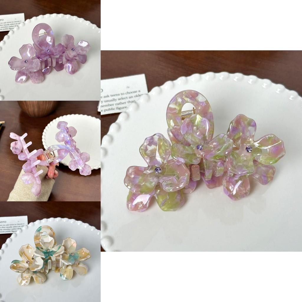 Premium Dorrie Acetate Large Floral Hair Claw Clip Perfect For Stylish Everyday Use