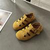 Platform Shoes Roman Sandals Women's Shoes Spring and Summer New Versatile Flat-bottomed Slippers Beach Pig Cage Shoes