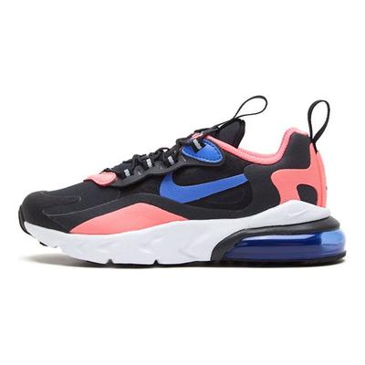 Air Max 270 Άνετα Ευέλικτα Απορρόφηση Κραδασμών Ανθεκτικά Παπούτσια Casual Χαμηλού Προφίλ Παιδικά αθλητικά παπούτσια Ροζ Μαύρο Μπλε BQ0102-024