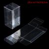 2/5Pcs 1:64 Car Model Display Box Transparent Protective Case Pvc Dust Cover Storage Holder