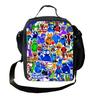Rainbow Friends Rainbow Friends Lunch Bag Elementary School Picnic Bag Cartoon Shoulder Bag Satchel