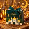 10Pcs Multicolor Eid and Ramadan Gift Boxes Star/Moon Portable Ramadan Gift Box Simple DIY Eid Gift Box Muslim Family Gathering