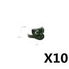 Military MOC Figure Building Blocks Explosion Proof Helmet Hat Gas Mask Kit SWAT Goggle Vest Belt Headset DIY Toy Gift K001