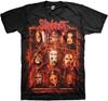 Slipknot Men's Rusty Face (Back Print) T-Shirt Large Black