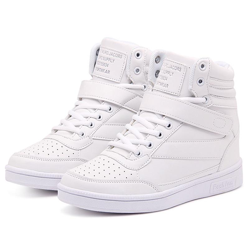 Zapatos deportivos de cuña blanca primavera para mujer comprar a buen  precio — entrega gratuita, reseñas reales con fotos — Joom