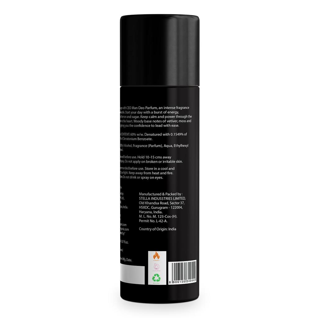 SEO für parfümierte Deodorants für Männer (150 ml), CEO Man Deo Parfum, Bella Vita
