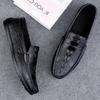 All-match Comfy Loafers Lightweight Mens Driving Shoes New Design Male Slip On Flats Soft Leather Casual Shoes Wedding Moccasins