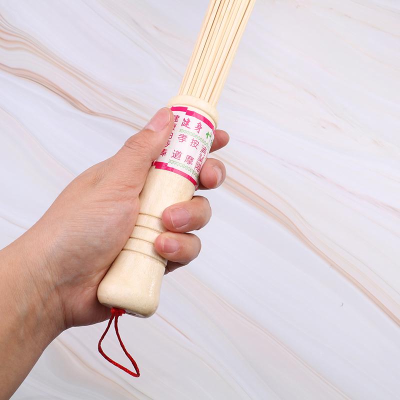 Natural Bamboo Body Massage Relaxation Hammer Stick Sticks Environmental Wooden