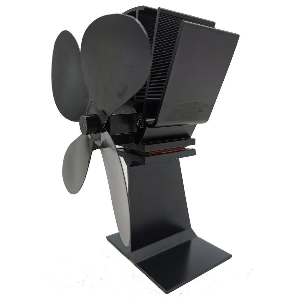 Eco-Friendly Wood-Burning Stove Fan: Low Noise & Fuel Efficient