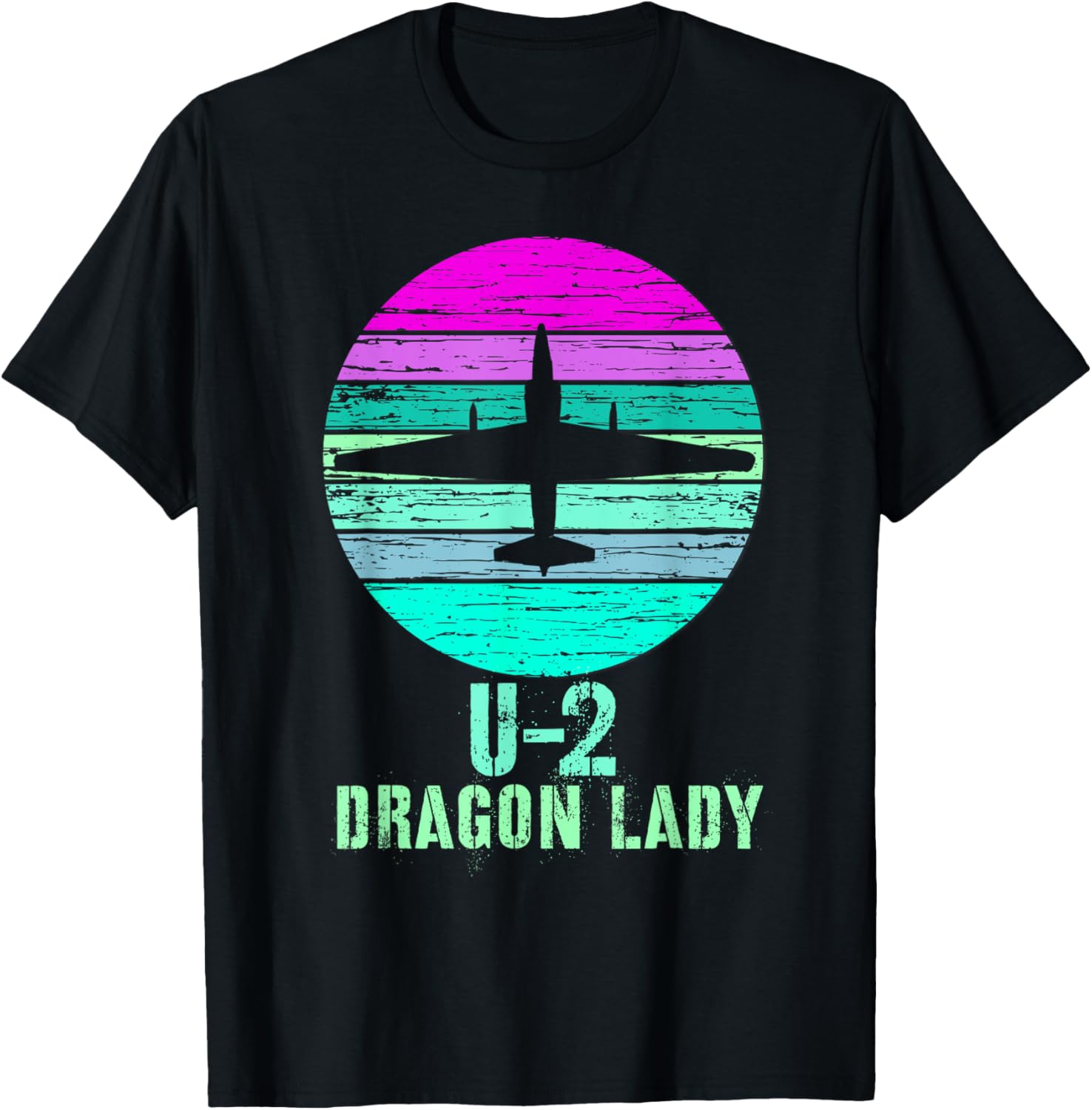 Vintage U-2 Dragon Lady Spy Plane Military Shirt T-Shirt XL