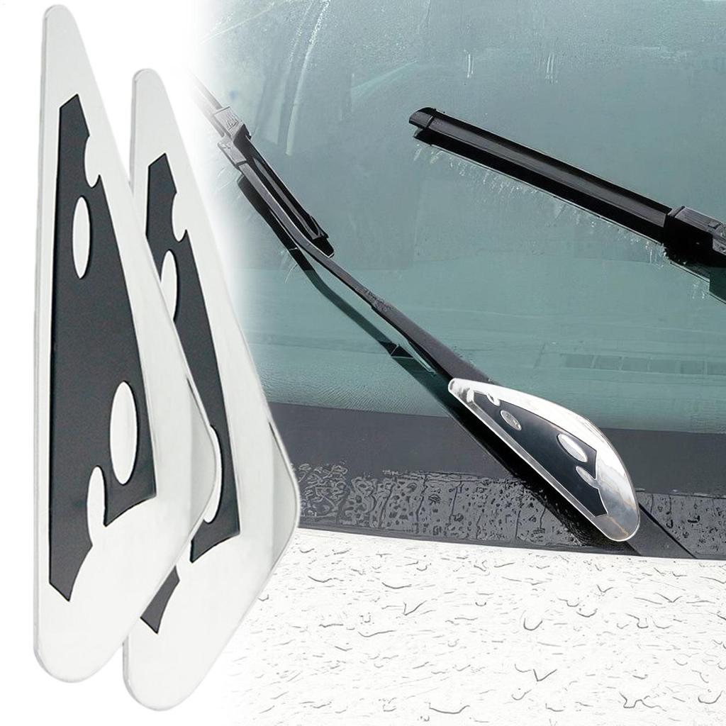 Universal Windshield Wiper Blade Booster, 1Pair Pressure Enhancement Kit for Car Truck SUV, Easy Install for Better Wiping