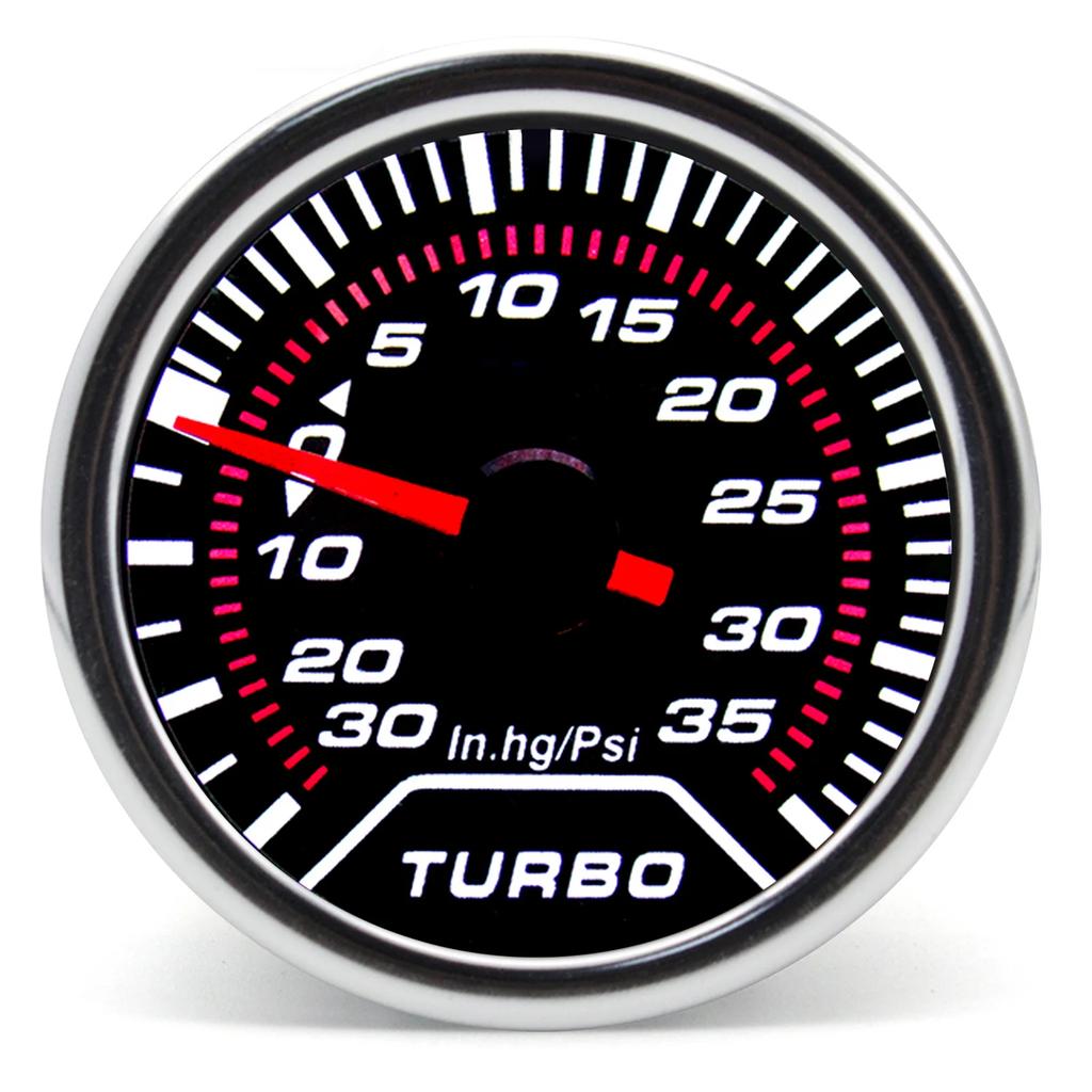 52mm Digital Car Turbo Boost Oil Temp Water Temp Oil Press Gauge Voltage RPM Meter Air Fuel Ratio EGT Meter For 12V Car