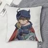 MMade In Abyss Doublesided Printed Square Decorative Cushion Cover for Sofa Living Room Home Decor