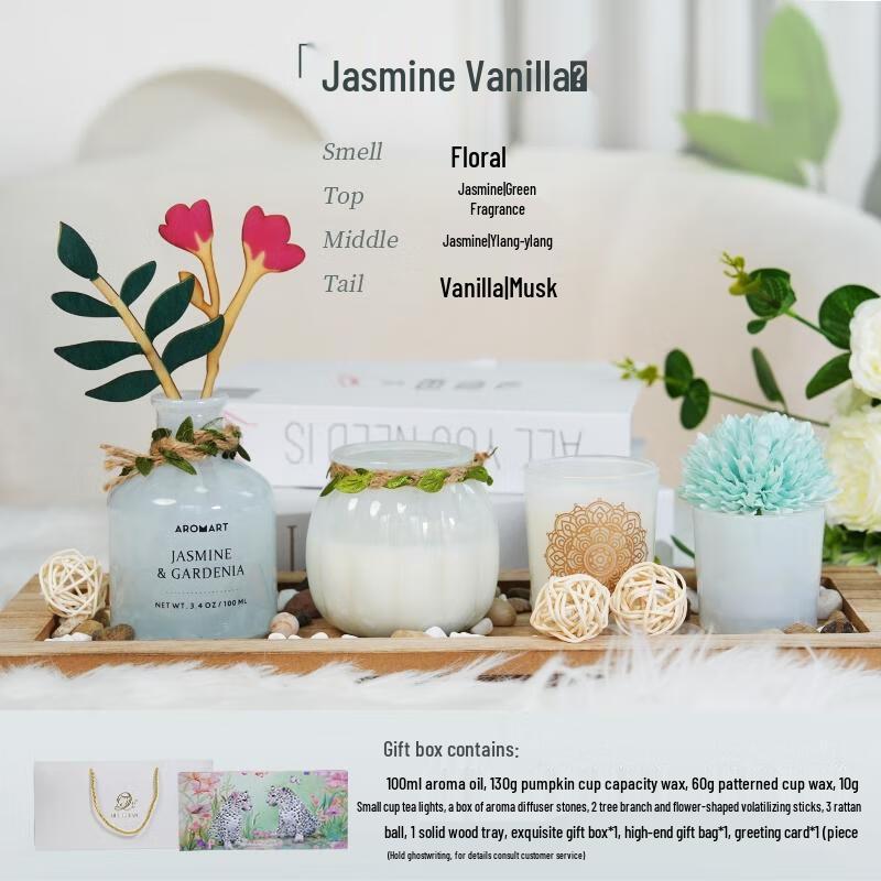 Подарочный набор ароматических свечей HANDUNYOU