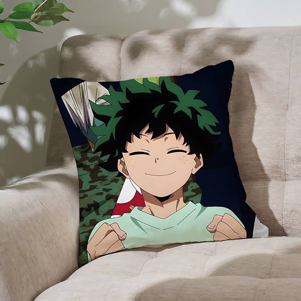 Anime Cute Iizuku MidoriyaS Customizable Square Pillowcases Stylish And Soft Perfect For Beds Cars And Sofas
