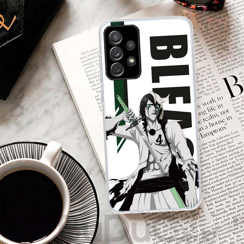 

Чехол для телефона Anime Bleach Ичиго Кенпачи для Samsung Galaxy A15 A14 A54 A13 A53 A12 A52S A55 A22 A23 A24 A32 A33 A34 A25 A35 A03S Samsung A55