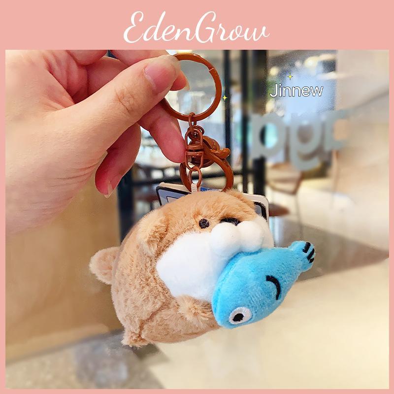 Colorful And Engaging Otter Plush Keychain Fun Toy For Keyring Gift Accessories