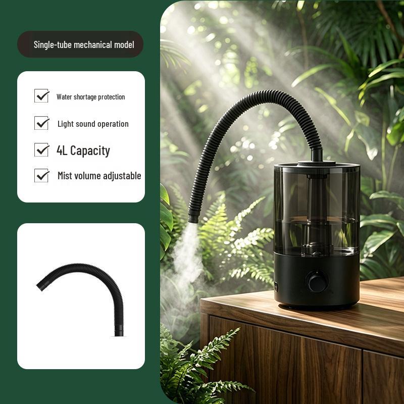 4L Dual Tube Silent Reptile Humidifier