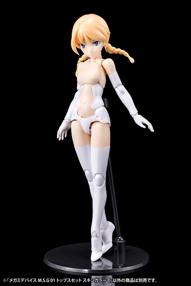 Megami Device M.S.G 01 Tops Set Skin Color C 1/1 Scale Model Kit 20mm Height