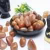 Karneol tumlede steiner Reiki Chakra Helbredende dekorative småstein, vasefyllstoffer Tumlestein for smykker Gaveelement 13 deler sett