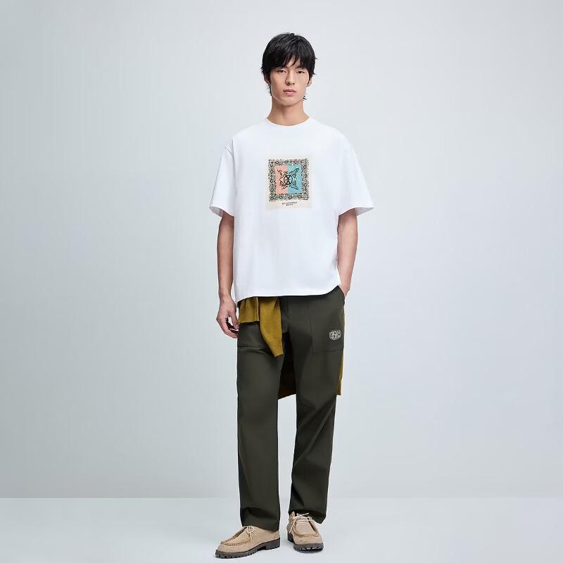 JACK&JONES Men's Cotton Short-Sleeve T-Shirt