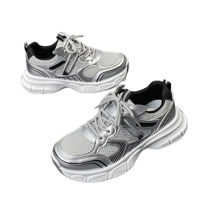 Wear-resistant Platform Dad Shoes Women's Summer Shoes New Versatile Student Casual Campus Sports Shoes