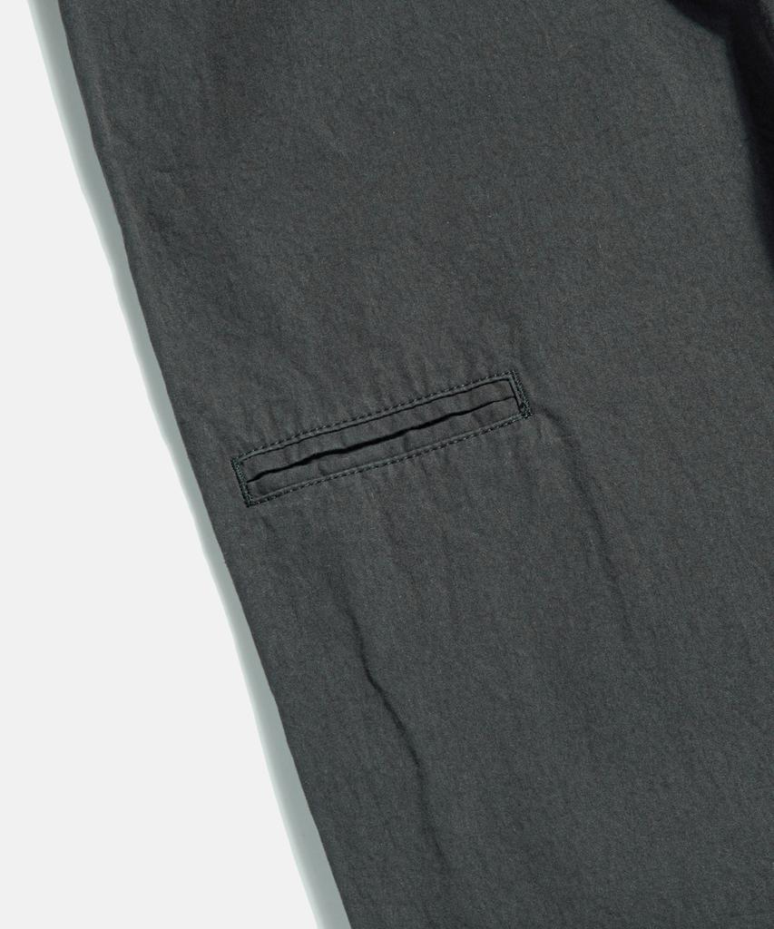 ESPIONAGE Pleated Wide Army Pants Charcoal