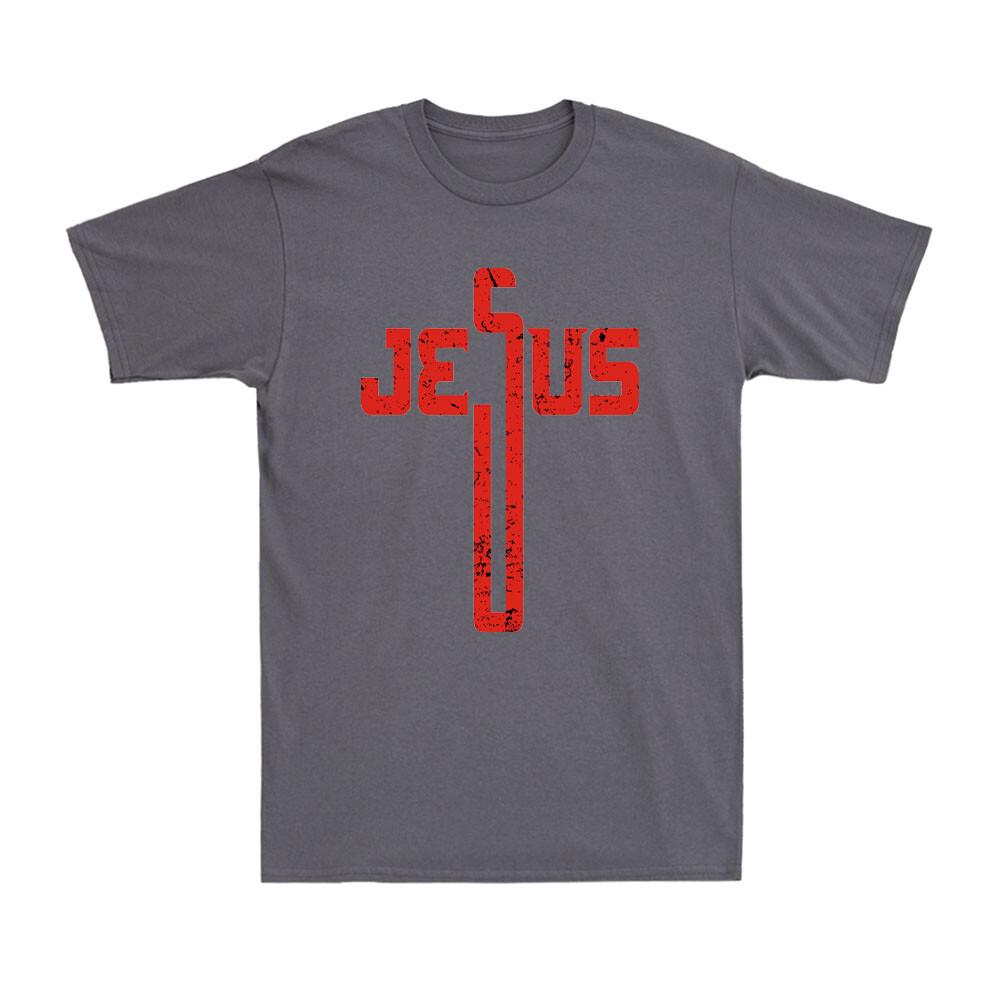 Jesus Cross Tshirt Funny Christian Faith Religious Vintage Unisexs Tshirt