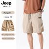 JEEP SPIRIT Men's Ice Silk Quick-Dry Outdoor Shorts