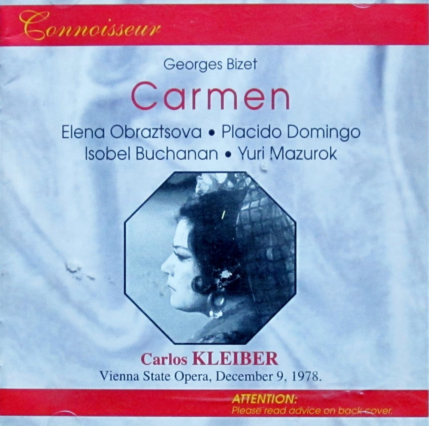 

CD BIZET, OBRAZTSOVA, DOMINGO, BUCHANA - Bizet: Carmen GM60003 Japan Classical Used
