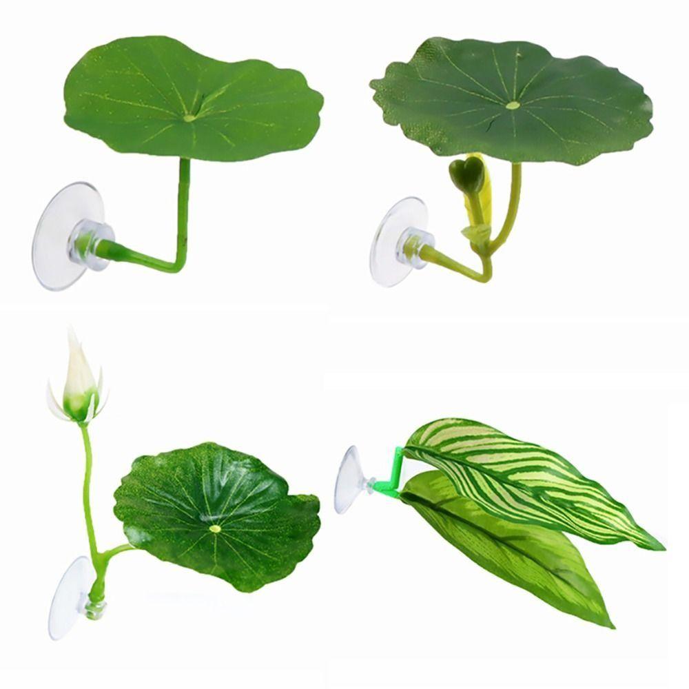 Simulated Lotus Leaves/Artificial Leaf Betta Fish Rest Leaf Betta Fish Play Relax Hide Leaf