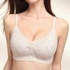 Women's Push Up Bra Seamless Wireless Bras Lace Floral Print Brassiere Comfortable Ladies Sexy Lingerie Cute Underwear