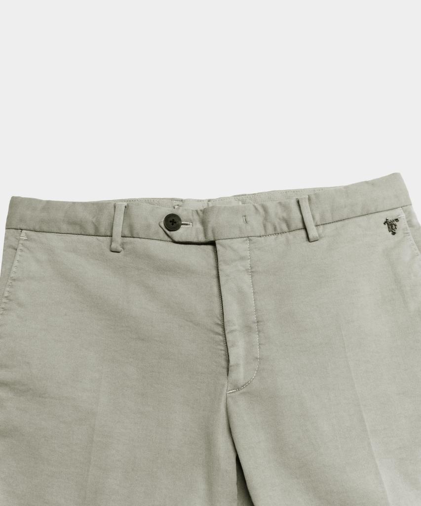 BIRBANTE Natural Garment-Dyed Stretch Pants - Sand