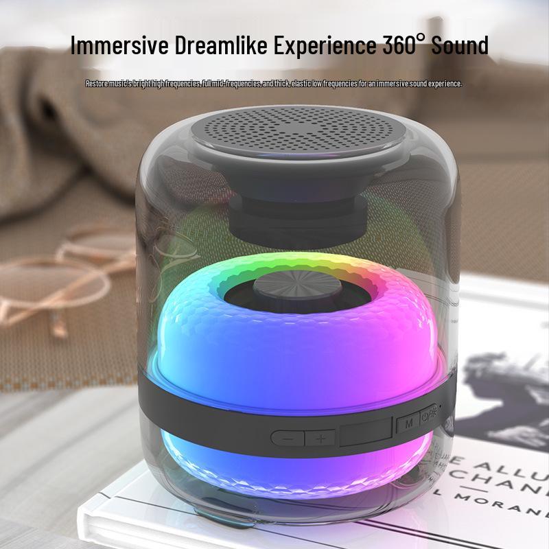 YD-19 RGB Bluetooth Speaker - HIFI Sound, Heavy Bass, Compact Design