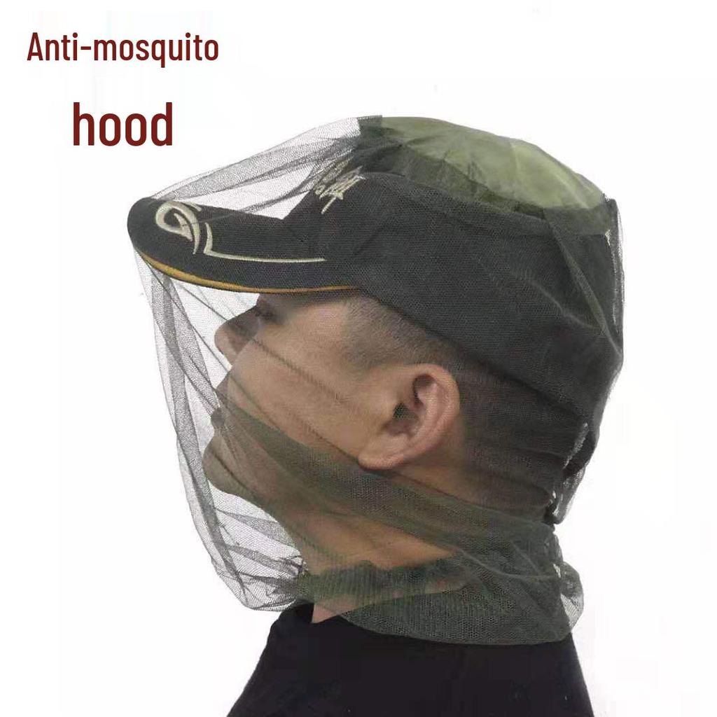 Breathable Sunshade Fishing Hat with Mesh Insect Protection for Men & Women - Outdoor Angling Night Fishing.