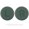 Geekria QuickFit Earpads Compatible with JLab Go Lux ANC Wireless Ear Cups Headphones, Pads/Ear (Protein Leather/Sage)