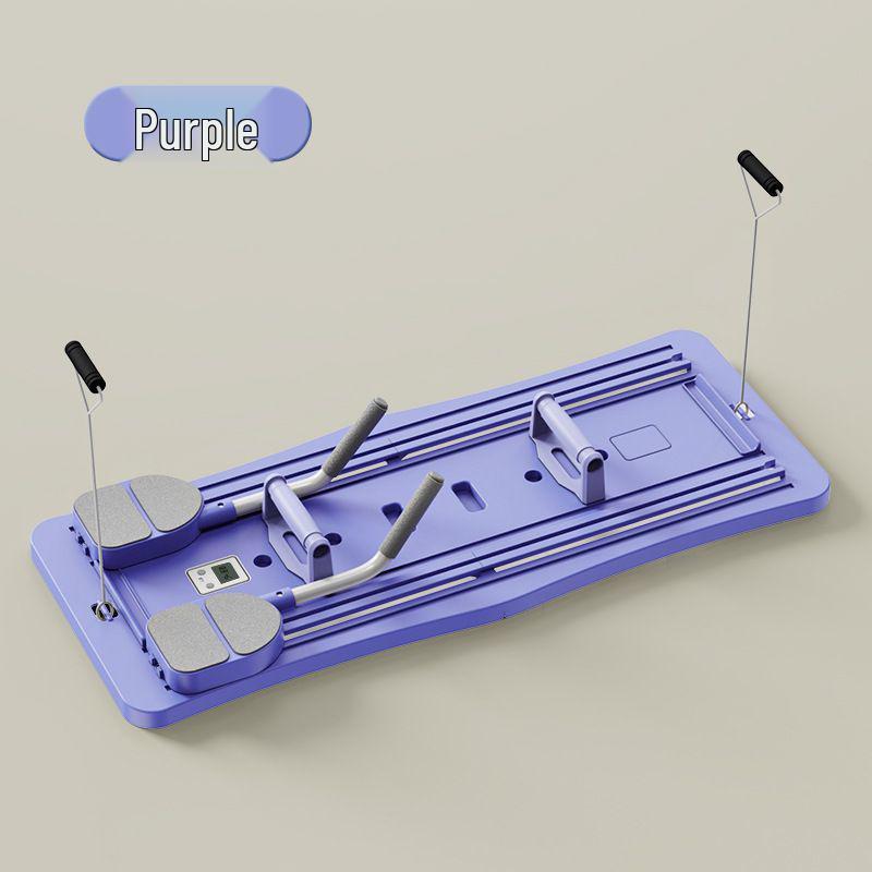 Automatic Rebound Ab Roller: Multifunctional Abdominal Toning Board for Men & Women фиолетовый