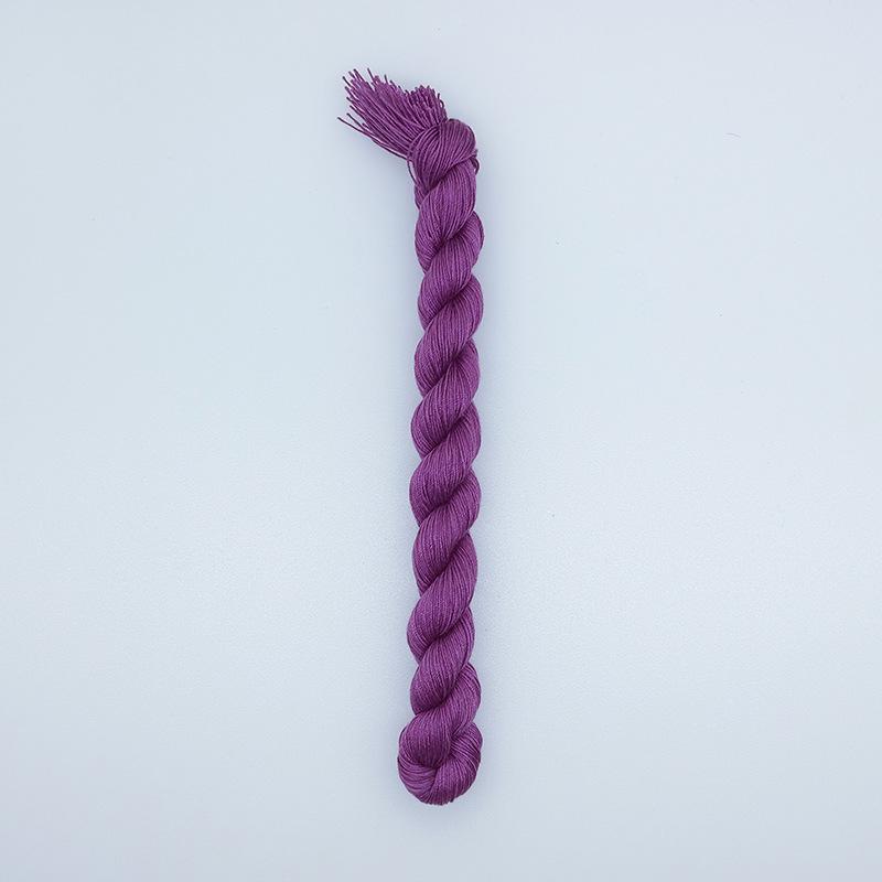 Handmade Cross Stitch Cotton Embroidery Insole Thread - Thick, Single Strand for Mending & Sewing