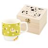 Officially Licensed Chiikawa Rabbit Approximately 9x9cm Wooden Gift Flower Gift for Mug, Large, 340ml, Diameter, Box, Garden, Women, Birthday,