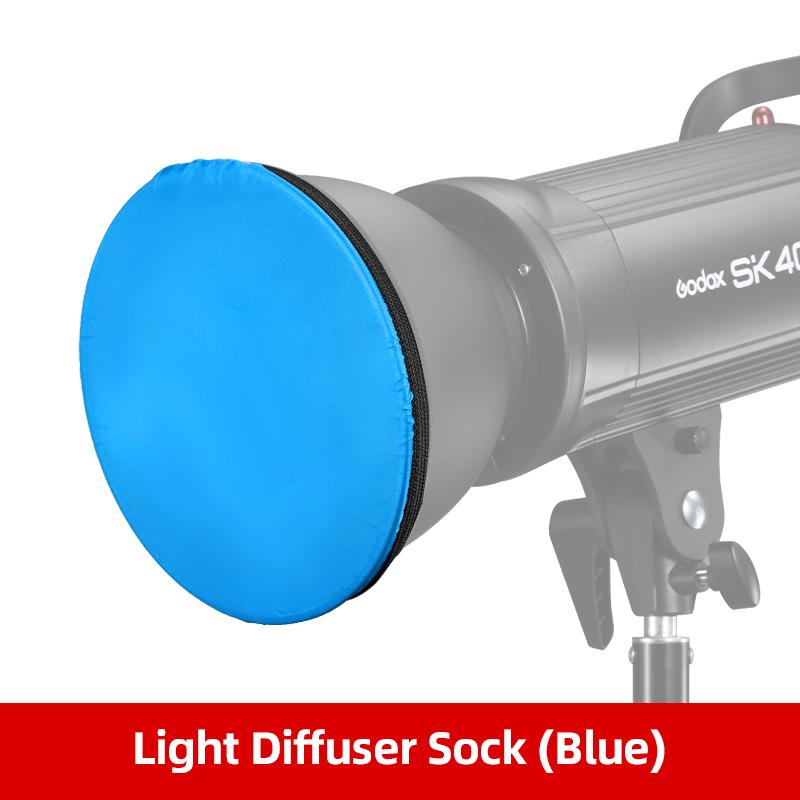 גרב מפזר אור רך 7 אינץ' 180 מ"מ 6 צבעים מסנן בד עבור Bowens Mount רגיל מחזיר אור מפזר צל צלחת חלת דבש רשת